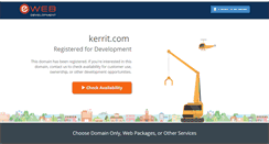 Desktop Screenshot of kerrit.com
