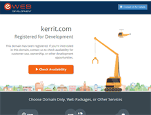 Tablet Screenshot of kerrit.com